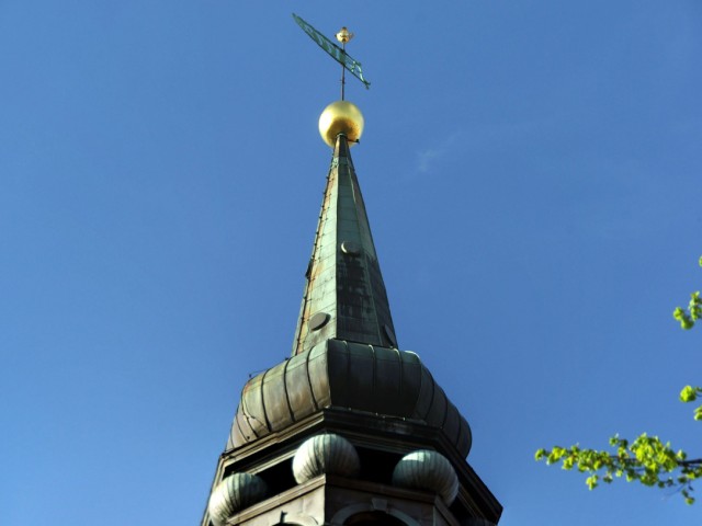 Шпиль Домского собора (Таллин, 2014 г.)